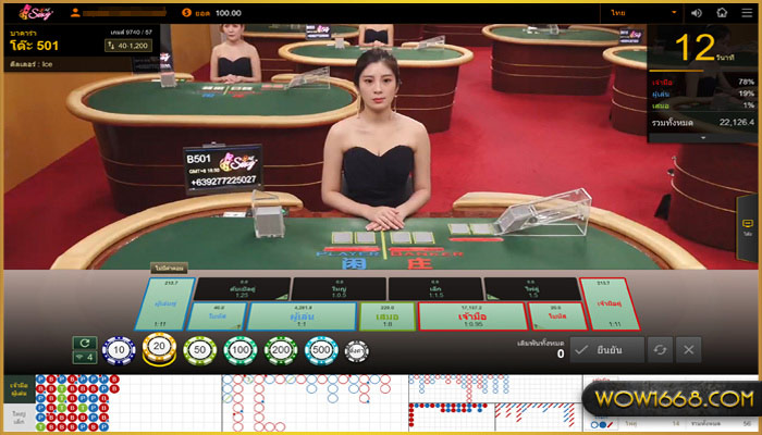 Baccarat sexy gaming